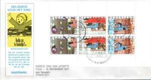 FDC DZIEŃ DZIECKA HOLANDIA MI.BL.17