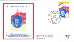 FDC KRÓLOWA BEATRIX HOLANDIA MI.1175