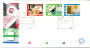 FDC POCZTA HOLANDIA MI.1180-1182 NR1