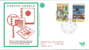 FDC EUROPA CEPT HOLANDIA MI.1140-1141 NR1