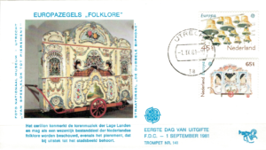 FDC EUROPA CEPT HOLANDIA MI.1186-1187