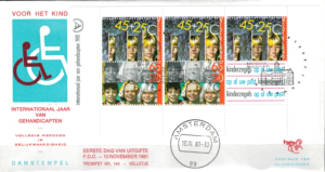 FDC DZIEŃ DZIECKA HOLANDIA MI.BL.23