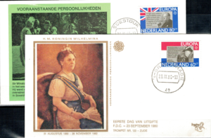 FDC EUROPA CEPT HOLANDIA MI.1168-1169