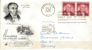 FDC SŁAWNI LUDZIE USA MI.765