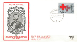 FDC CZERWONY KRZYŻ HOLANDIA MI.1125