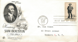 FDC SŁAWNI LUDZIE USA MI.855 NR1