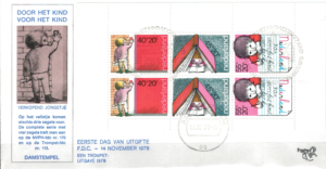 FDC DZIEŃ DZIECKA HOLANDIA MI.BL.19