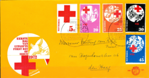 FDC CZERWONY KRZYŻ HOLANDIA MI.994-998
