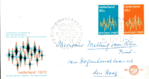 FDC EUROPA CEPT HOLANDIA MI.987-988 NR2