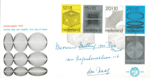 FDC SZTUKA HOLANDIA MI.936-940