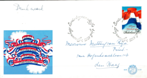 FDC ROCZNICA HOLANDIA MI.1000 NR3