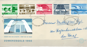 FDC MOSTY HOLANDIA MI.894-898