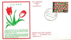 FDC TULIPANY HOLANDIA MI.1006