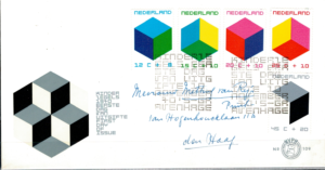 FDC KWADRATY I ROMBY HOLANDIA MI.951-955