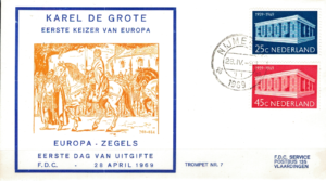 FDC EUROPA CEPT HOLANDIA MI.920-921 NR4