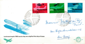 FDC LOTNICTWO HOLANDIA MI.902-904
