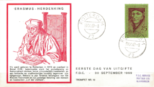 FDC SŁAWNI LUDZIE HOLANDIA MI.927