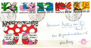 FDC DZIEŃ DZIECKA HOLANDIA MI.905-909 NR2