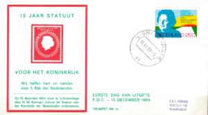 FDC SŁAWNI LUDZIE HOLANDIA MI.933 NR2