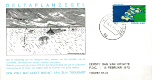 FDC MAPA HOLANDIA MI.974 NR2