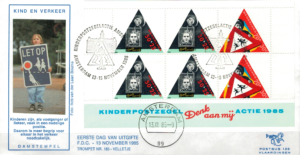 FDC DZIEŃ DZIECKA HOLANDIA MI.BL.28