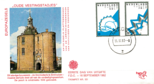 FDC EUROPA CEPT HOLANDIA MI.1219-1220 NR2
