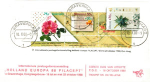 FDC EUROPA CEPT HOLANDIA MI.BL.31