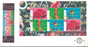 FDC LATA OPIEKI NDA OSOBAMI STARSZYMI HOLANDIA MI.BL.53
