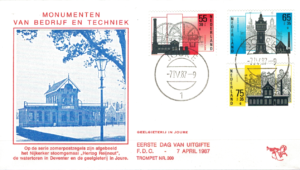 FDC ARCHITEKTURA HOLANDIA MI.1315-1317 NR3