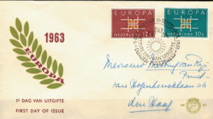FDC EUROPA CEPT HOLANDIA MI.806-807