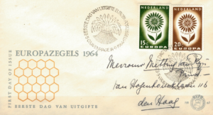 FDC EUROPA CEPT HOLANDIA MI.827-828