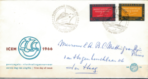 FDC ROCZNICA HOLANDIA MI.856-857