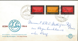 FDC ROCZNICA HOLANDIA MI.BL.4