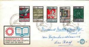 FDC ROCZNICA HOLANDIA MI.858-862