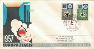 FDC EUROPA CEPT HOLANDIA MI.704-705 NR2
