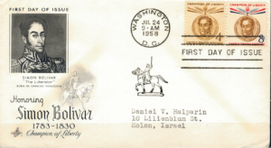 FDC SŁAWNI LUDZIE USA MI.730-731 NR1