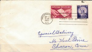 FDC DZIEŃ ZNACZKA USA MI.682-683