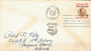 FDC SŁAWNI LUDZIE USA MI.737 NR2