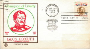 FDC SŁAWNI LUDZIE USA MI.737 NR1