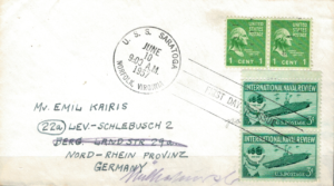 FDC MARYNISTYKA USA MI.713 NR2