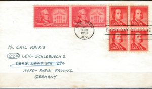 FDC SŁAWNI LUDZIE USA MI.708 NR2