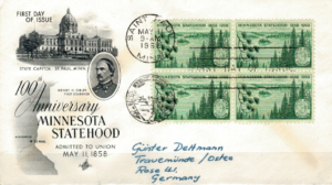 FDC ROCZNICA USA MI.726