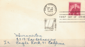 FDC SŁAWNI LUDZIE USA MI.740 NR3