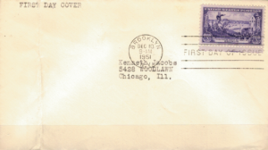 FDC WOJSKO USA MI.621 NR1