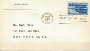 FDC ROCZNICA USA MI.714 NR1