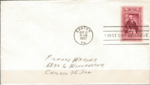 FDC SŁAWNI LUDZIE USA MI.720 NR2