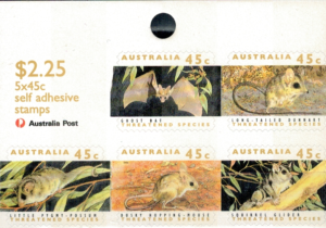 ZWIERZĘTA NOCNE AUSTRALIA MI.ARK.1280-1284**