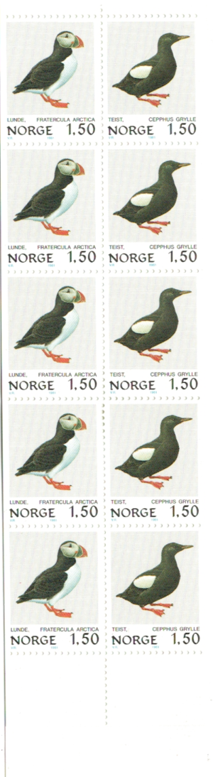 PTAKI NORWEGIA MI.MH.5** ZESZYCIK