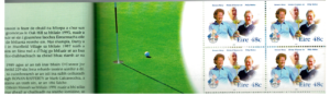 GOLF IRLANDIA MI.MH.1665-1668** ZESZYCIK