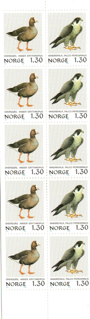 PTAKI NORWEGIA MI.MH.4** ZESZYCIK
